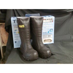 COFRA THERMIC Safety boots Metguard USA/CAN Safety Standard Black Sz. 10 NEW